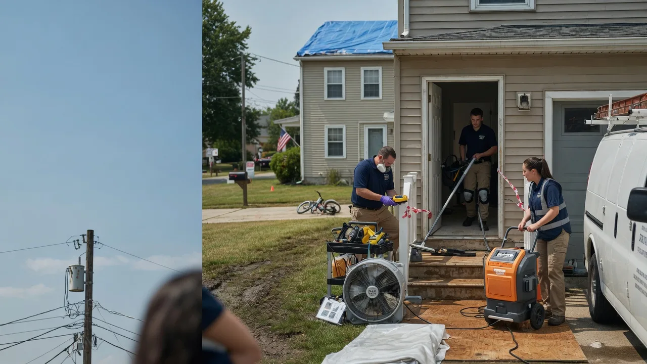 Water Damage Repair in Liverpool, TX near me